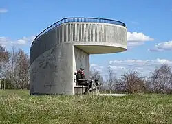 Nouvelle tour d'observation au sommet sud, avril 2021.