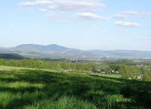 Vue depuis Třinec.