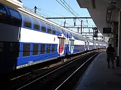 VB 2N partantde Versailles pour Paris.