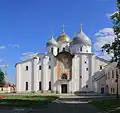Cathédrale Sainte-Sophie de Novgorod.