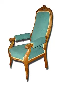 Fauteuil Voltaire.
