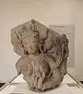 Vajra Tara. Statue datée du Xe&nbsp;siècle, trouvée dans le site de Sarnath près de Bénarès.