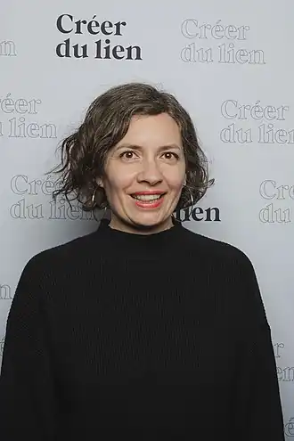 Valérie Forgues, poétesse et romancière québécoise