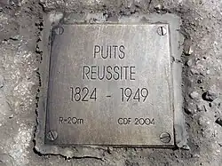 Puits Réussite, 1824-1949.