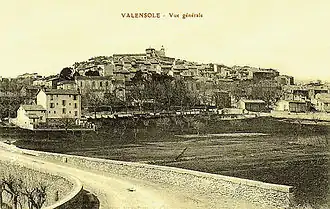Valensole au début du XXe&nbsp;siècle