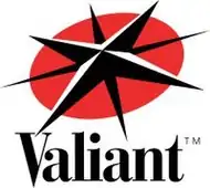 Reproduction du logo de Valiant Comics.