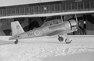 Vue de l'avion.