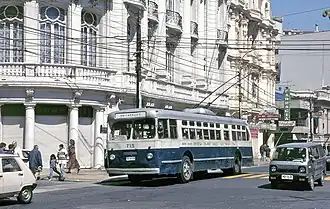 Image illustrative de l’article Trolleybus de Valparaíso