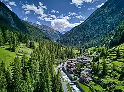 Le village de La Maisonnasse.