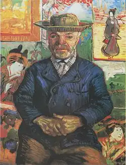 Vincent van Gogh, Portrait du Père Tanguy (1887), collection privée.