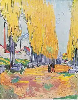Vincent van Gogh, Les Alyscamps, 1888.