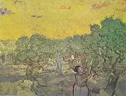 Oliveraie avec cueilleurs, Musée Kröller-Müller (Pays-Bas).