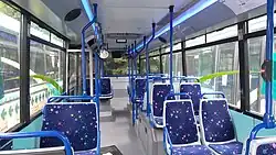 Intérieur de l'A500 n°243.