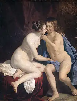 Couple d’amoureux, années 1650.