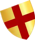 Blason d'Evert van Ulft (tiré de l'Armorial de Gelre)