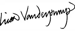 signature de Lisa Vanderpump