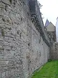 Remparts de Vannes  Partie des rempartsau sud de la Porte Prison