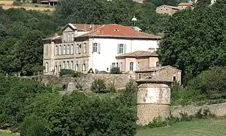 Le château de la Rivoire, reconstruit au XVIIIe&nbsp;siècle.