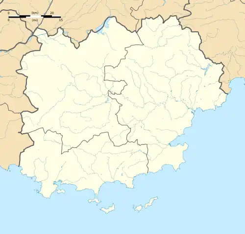 Voir sur la carte administrative du Var