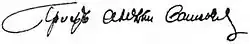 signature d'Alexeï Vassiliev