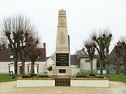 Le monument aux morts en 2016.