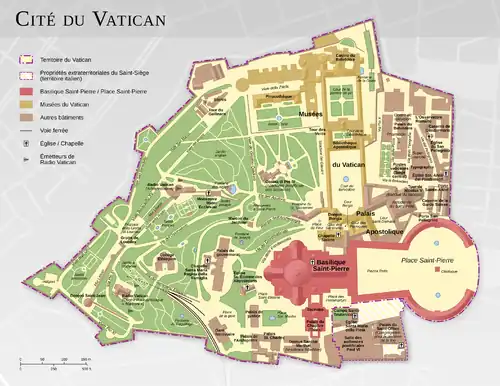 Description de l'image Vatican City map FR.png.