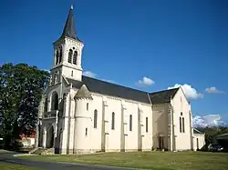La chapelle Notre-Dame de Vaudouan en 2012.