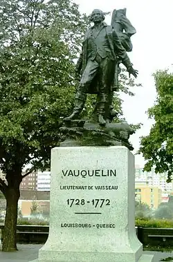 Monument à Jean Vauquelin (1930), Montréal.
