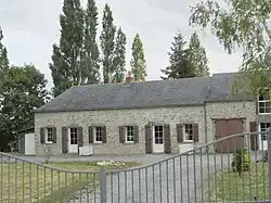 maisons basses accolées