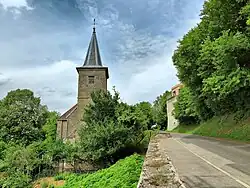 L'église de Vaux-les-Prés.