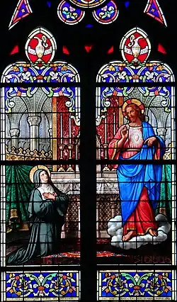 La révélation du Sacré-Cœur de Jésus à Marguerit-Marie Alacoque