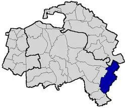 Localisation de Santeny dans le Val-de-Marne