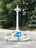 La croix blanche.