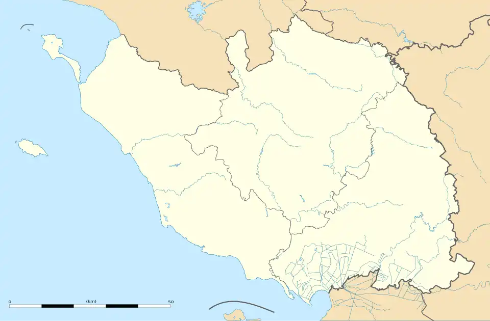 Voir sur la carte administrative de la Vendée