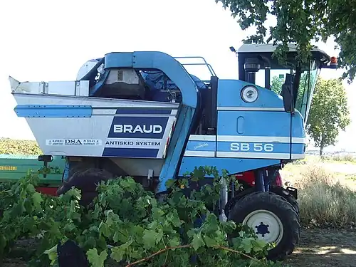 Machine à vendanger Braud