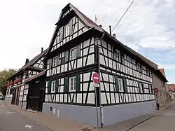 Fermes alsaciennes (XVIIIe&nbsp;siècle), 2-4 rue des Bergers.