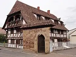 Ferme alsacienne (XVIIIe&nbsp;siècle),6 rue du Temple.