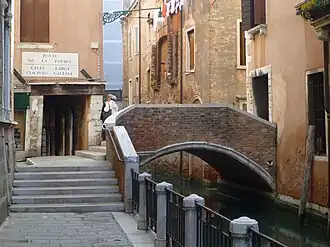 Ponte de la Panada sur la calle Giacinto Gallina&nbsp;(it)