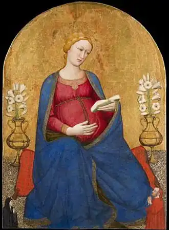 Madonna del Parto, d'Antonio Veneziano.
