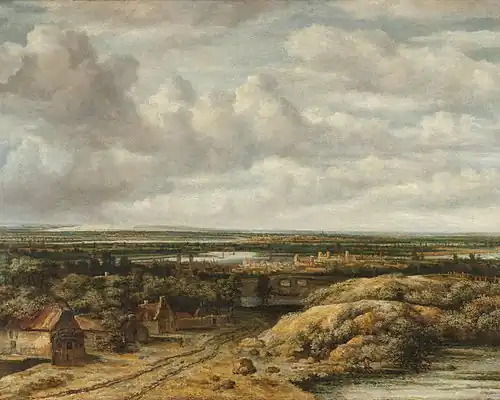 Paysage avec chaumières, 1655Rijksmuseum