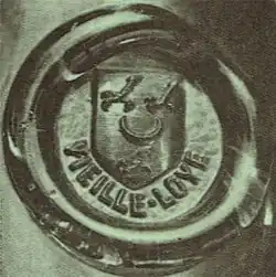 Cachet du verrier Duraquet, fondateur de la Vieille-Loye, dans le Jura, en 1630.