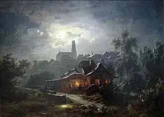 Paysage avec une rivière, Musée d'art et d'histoire de Rostock.