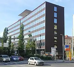 Pensionsversicherungs-anstalt&nbsp;(de) (Institution d'assurance pension) à Graz (1963-1966).