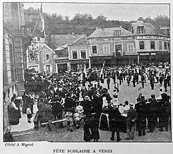 Fête scolaire en 1903
