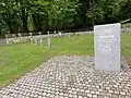 Le cimetière vue de la stèle