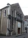La synagogue de Vesoul construite pour le siège du Consistoire de l'Est.