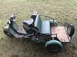 Vespa 1954 triporteur.