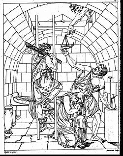 La Vestale, burin d'après Jean-Baptiste Peytavin.