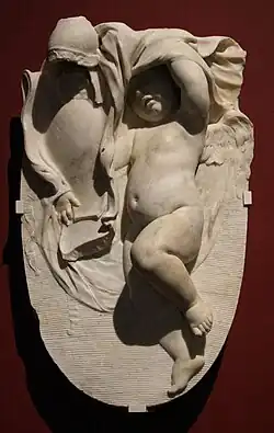 Ange se couvrant la tête d'un voile, musée des Beaux-Arts de Marseille.