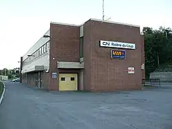 La gare Via Rail de Rivière-du-Loup